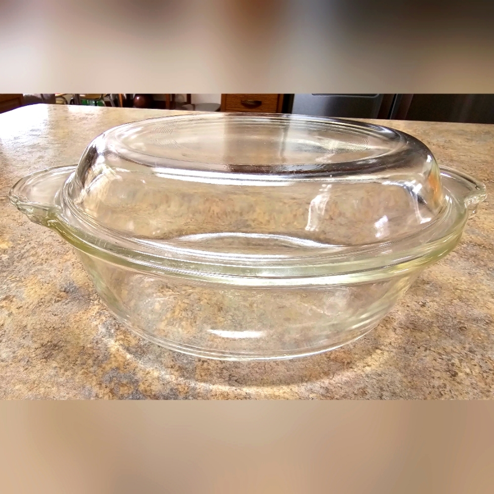 Fire King vintage casserole dish